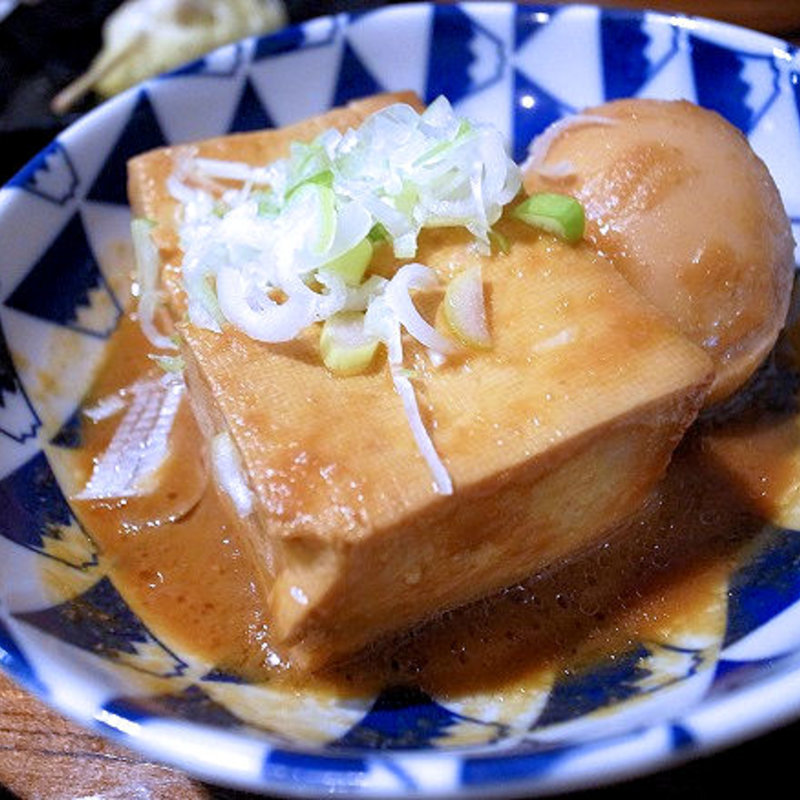 煮込み豆腐(名物やきとん とみちゃん町屋店)
