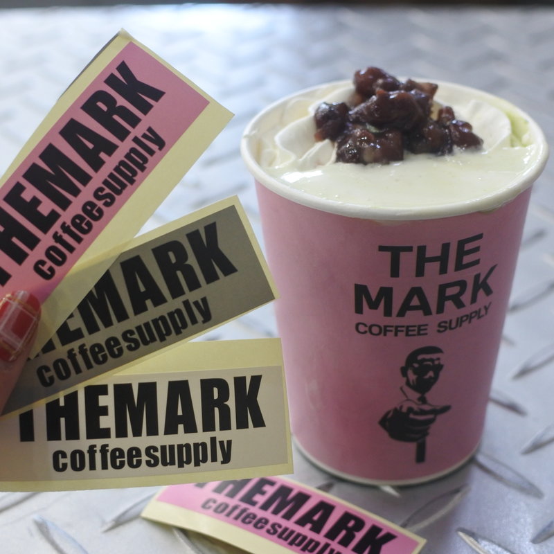 ぜんざいラテ（抹茶）(THE MARK COFFEE SUPPLY OSAKA )