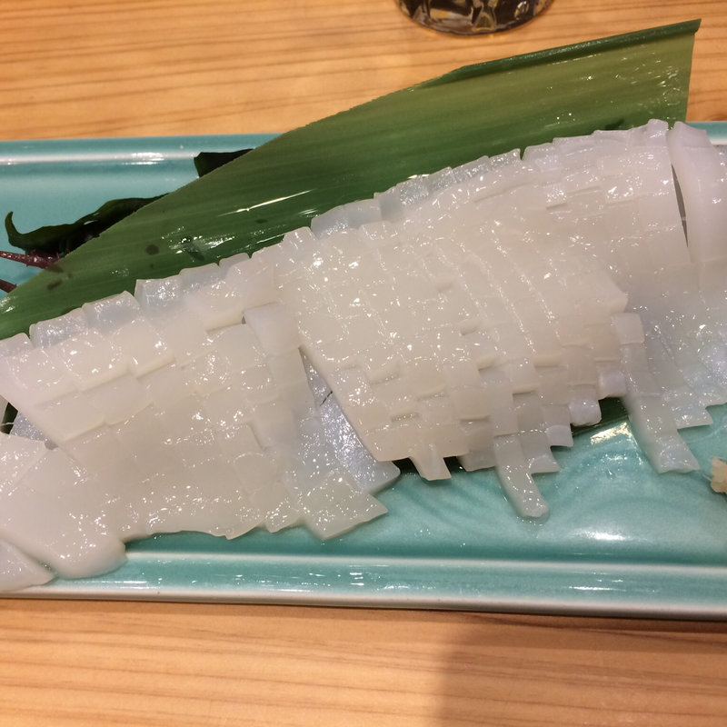 青森産 アオリイカ刺身(玉寿司 )