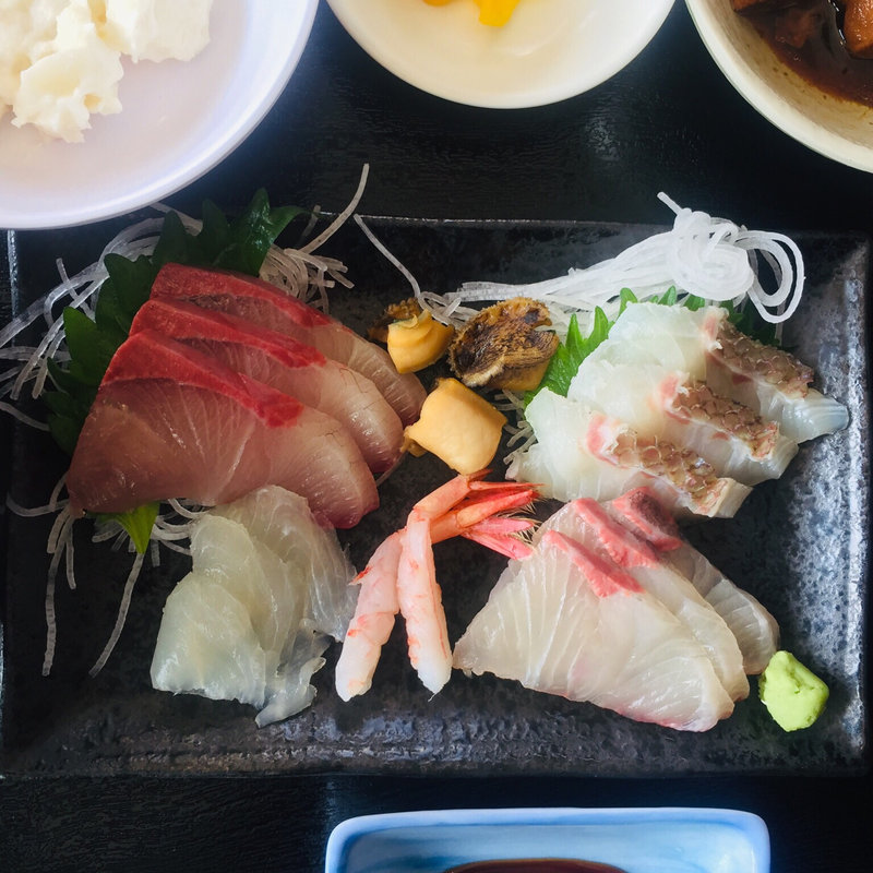 刺身定食(海鮮味処 魚島（道の駅 長島）)