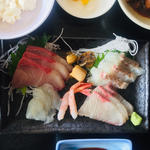 刺身定食(海鮮味処 魚島（道の駅 長島）)