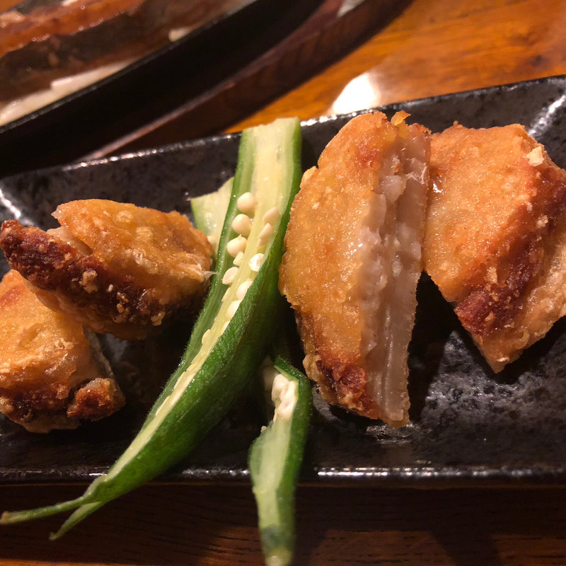 蓮根のはさみ揚げ(吉坊庵)