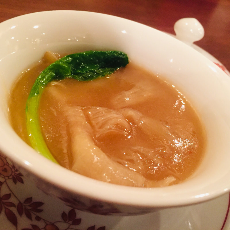 フカヒレの姿煮 茶碗蒸し仕立(老上海 香蔵 （ラオシャンハイ コウゾウ）)