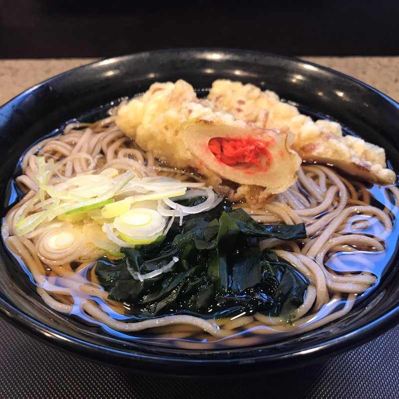 紅生姜ちくわ天そば(名代 富士そば 浜松町店 )