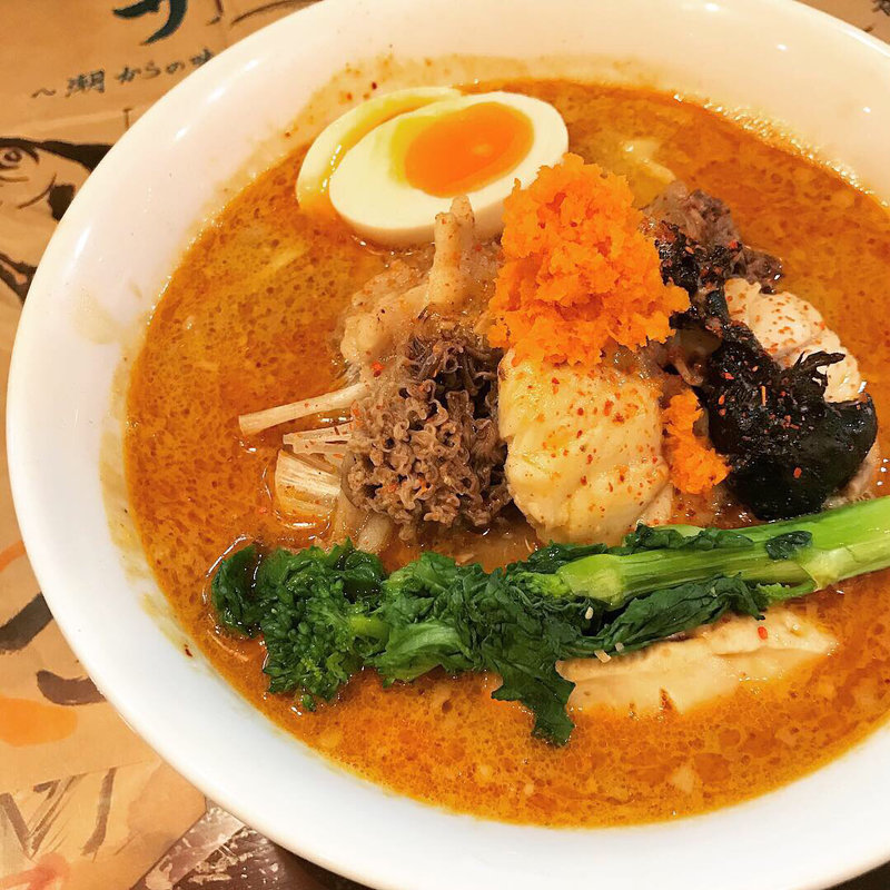 鮟鱇のどぶ汁ラーメン(似星 （ニボシ）)