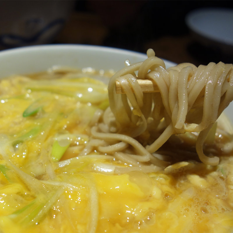 親子そば(飛うめ)