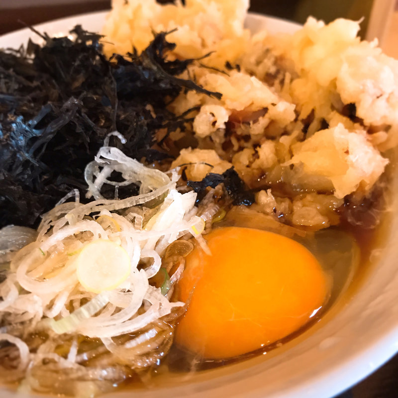 天玉そば＋ばらのり(田そば （デンソバ）)