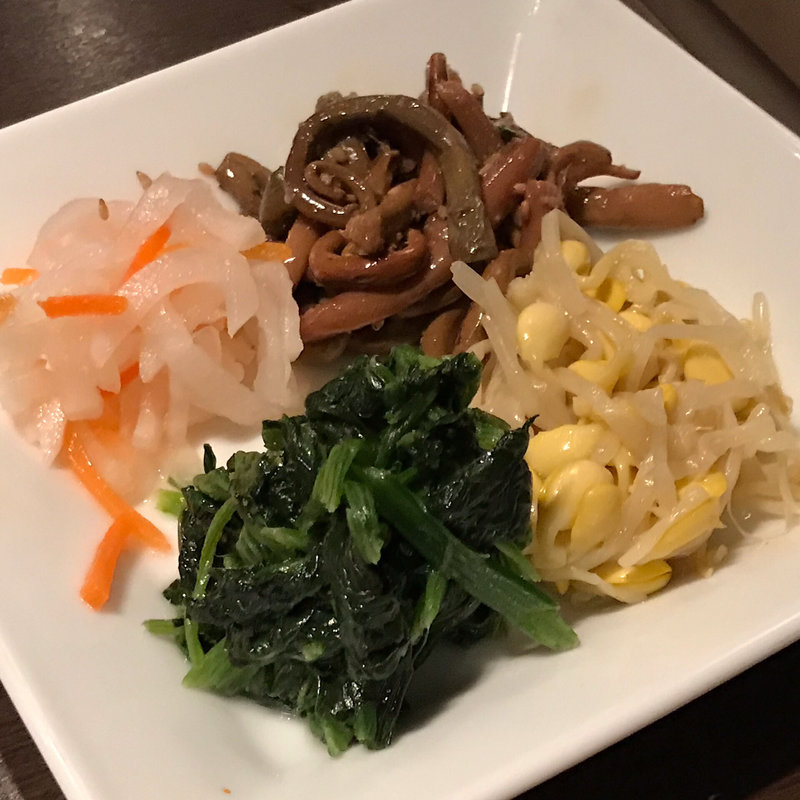 ナムル盛合せ(あぶりや なんばダオーレ店)