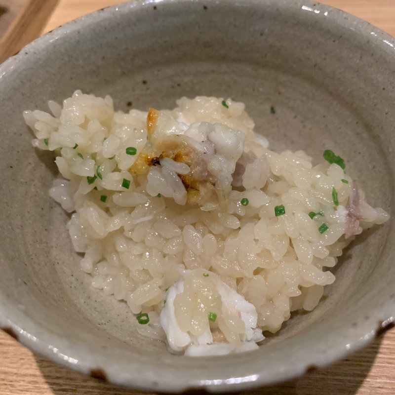 河豚炊込み御飯(井本)