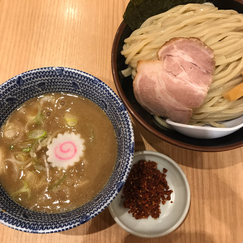 赤辛つけめん（大）(舎鈴 新宿西口店)