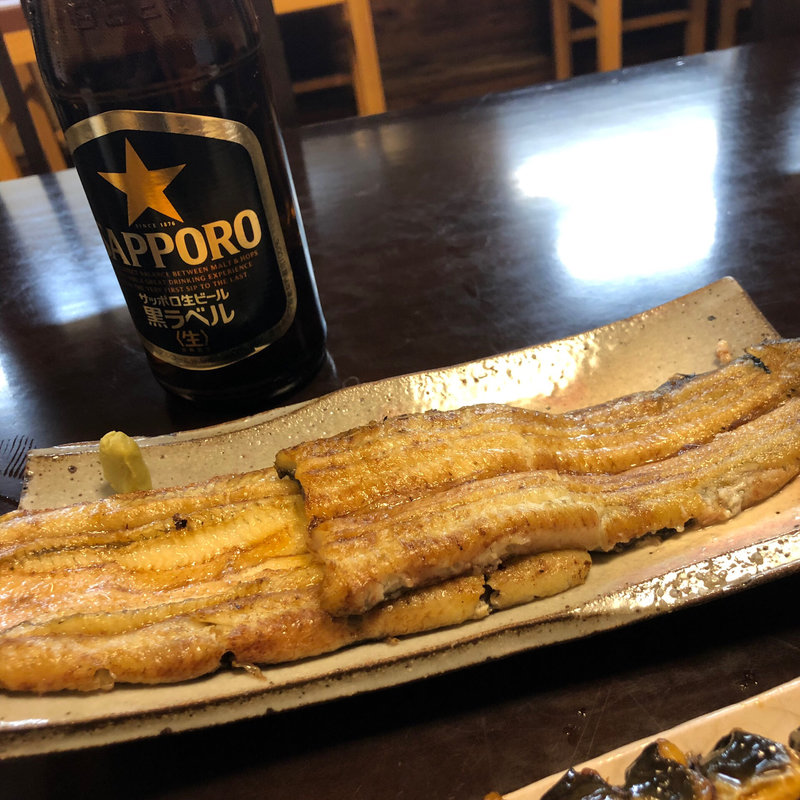 鰻白焼き 極上(野毛江戸ッ子)