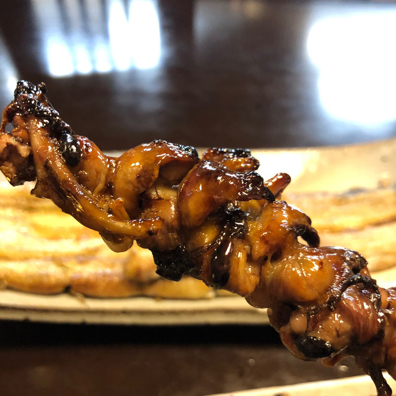 鰻肝串焼き(野毛江戸ッ子)