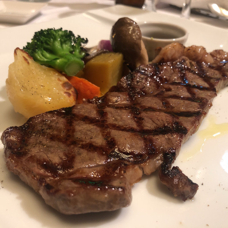 ステーキランチ(カリフォルニアフレンチ Verte Spa)