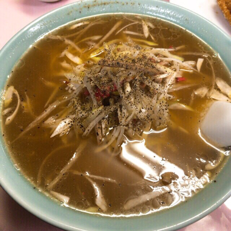 ねぎそば(奇珍)