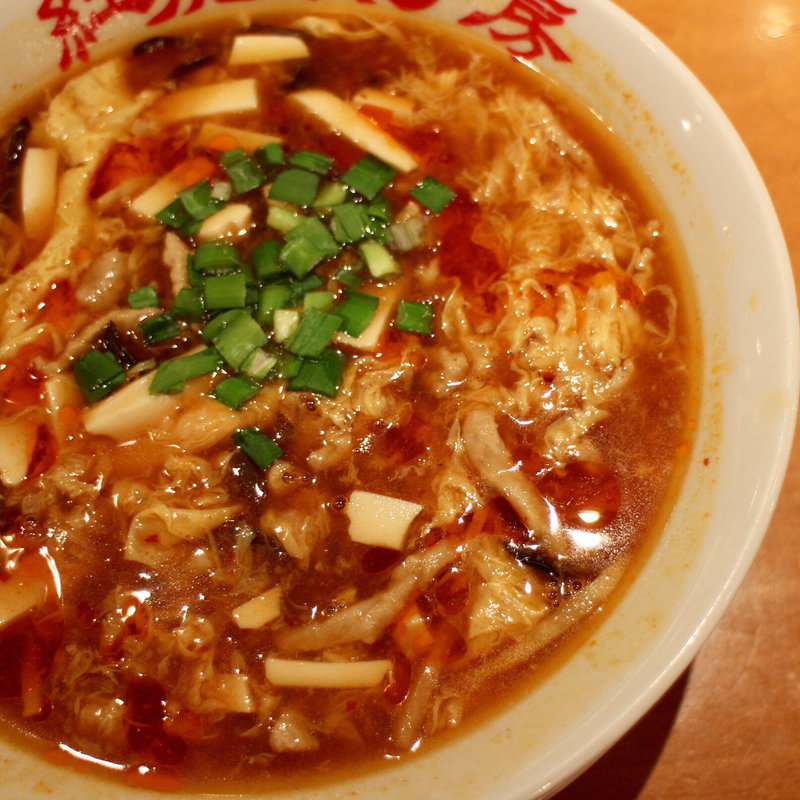 酸辣湯麺(紅虎餃子房 札幌パルコ店)