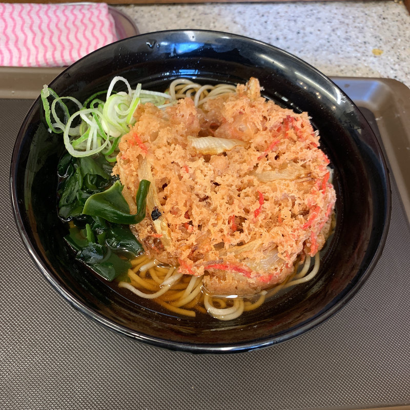 紅生姜蕎麦(名代 富士そば赤坂見附店 )