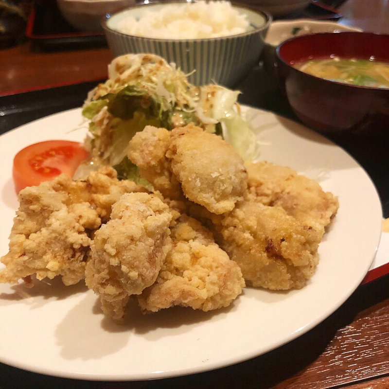 鶏唐揚定食(うまいもん家そうはち（１８）)