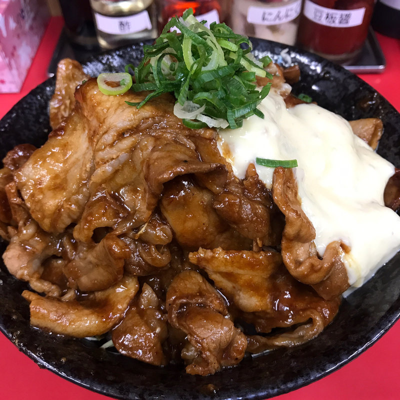 デンジャラス爆濃すたみな丼 肉増し(伝説のすた丼屋 国分寺店)