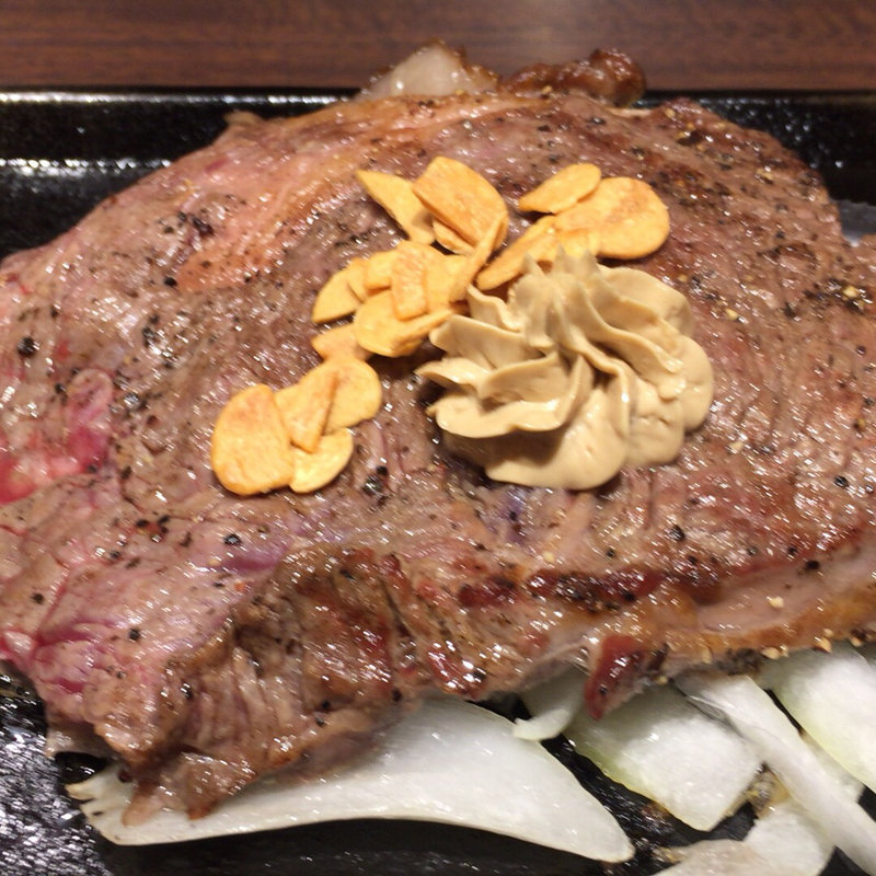 リブステーキ300g(いきなりステーキ 渋谷青山通り店)