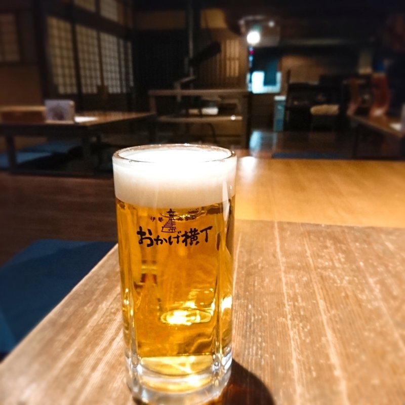 生エビスビール(とうふや )