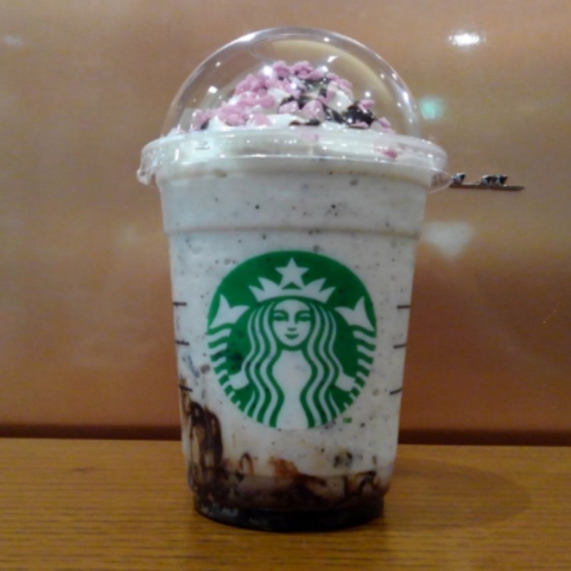 バレンタインカスタマニアフラペチーノ(スターバックス コーヒー アリオ亀有店)