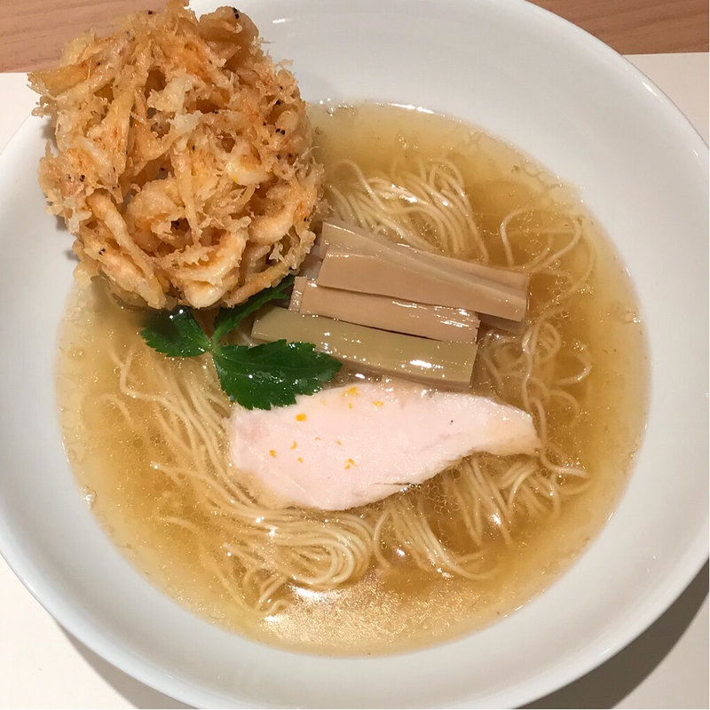 桜海老鯛ラーメン(ま石)