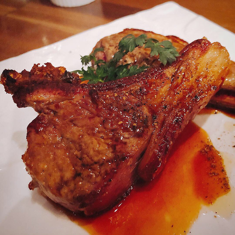 炭焼きラムチョップ 1本(バール・ブリオ （BAR BRIO）)