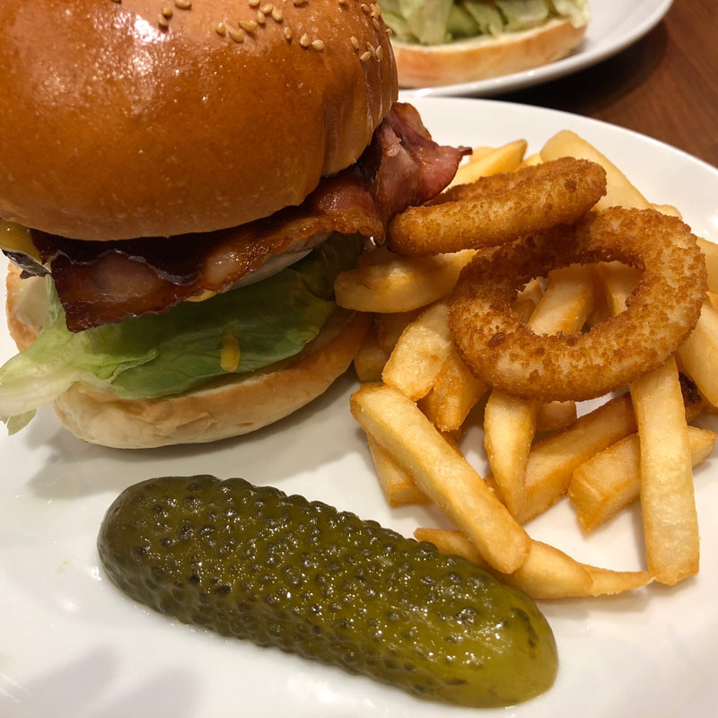 ベーコンチーズバーガー(ブラザーズ 人形町本店 （BROZERS'）)