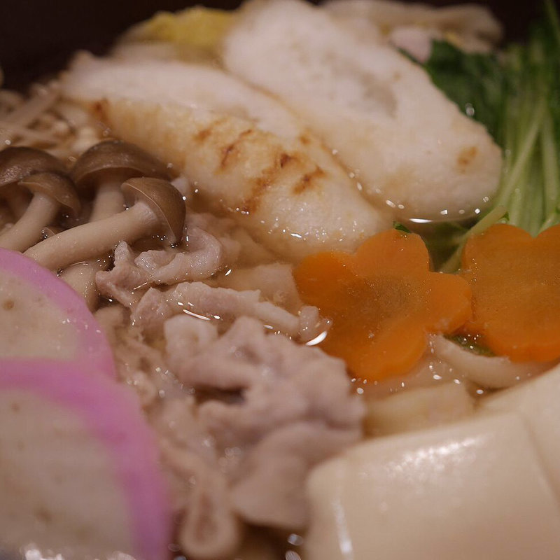 釜信風鍋焼きうどん(釜信)