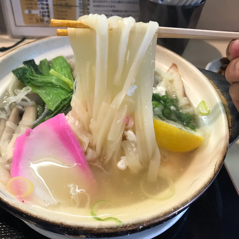 鍋焼うどん(恵味うどん)