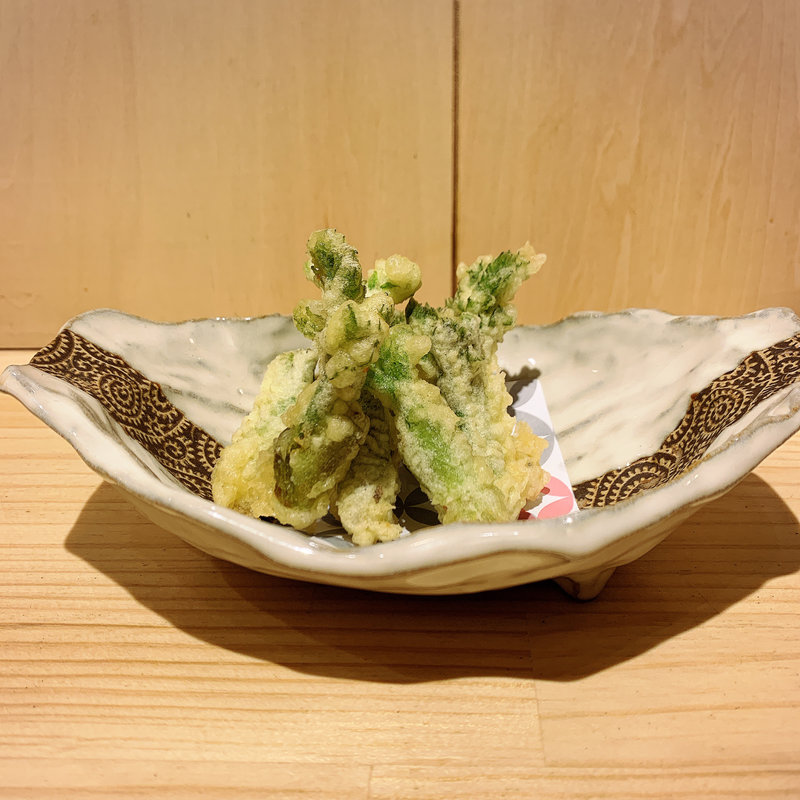 たらの芽天ぷら(活惚れ)