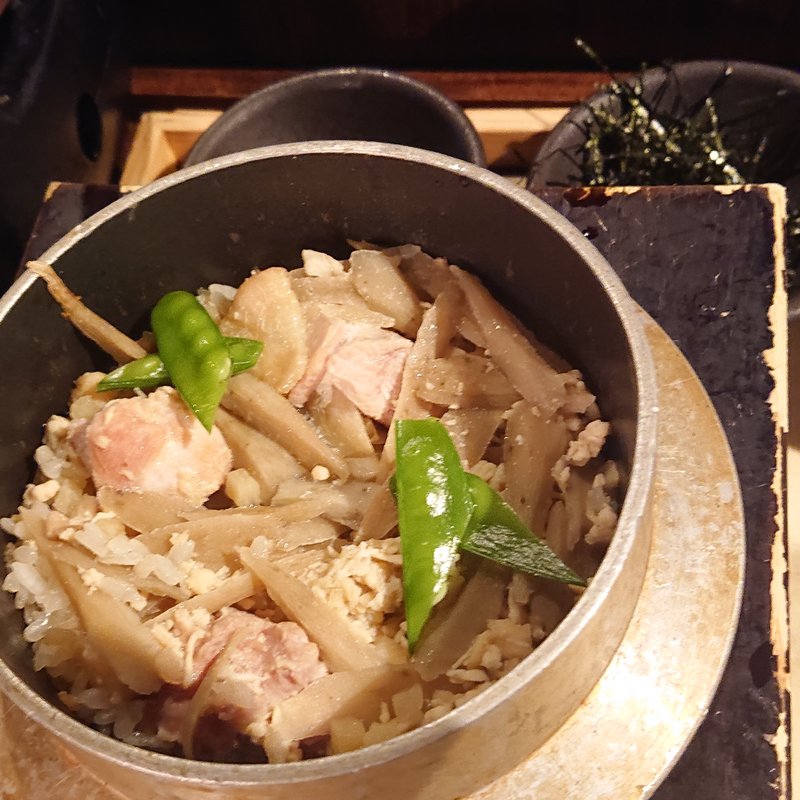 鶏の釜飯(居酒屋 かまどか 池上店 )