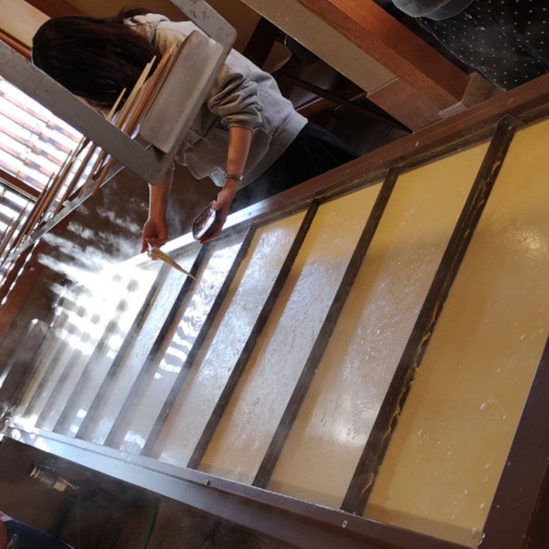 湯葉:自分ですくう湯葉(宇豆基野 本店 )