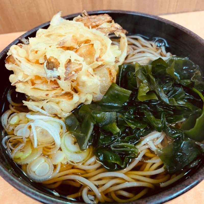 かき揚げそば(そば処　味の里 （そばどころ あじのみのり）)