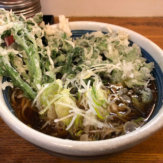 春菊天そば(蕎麦 はないち)