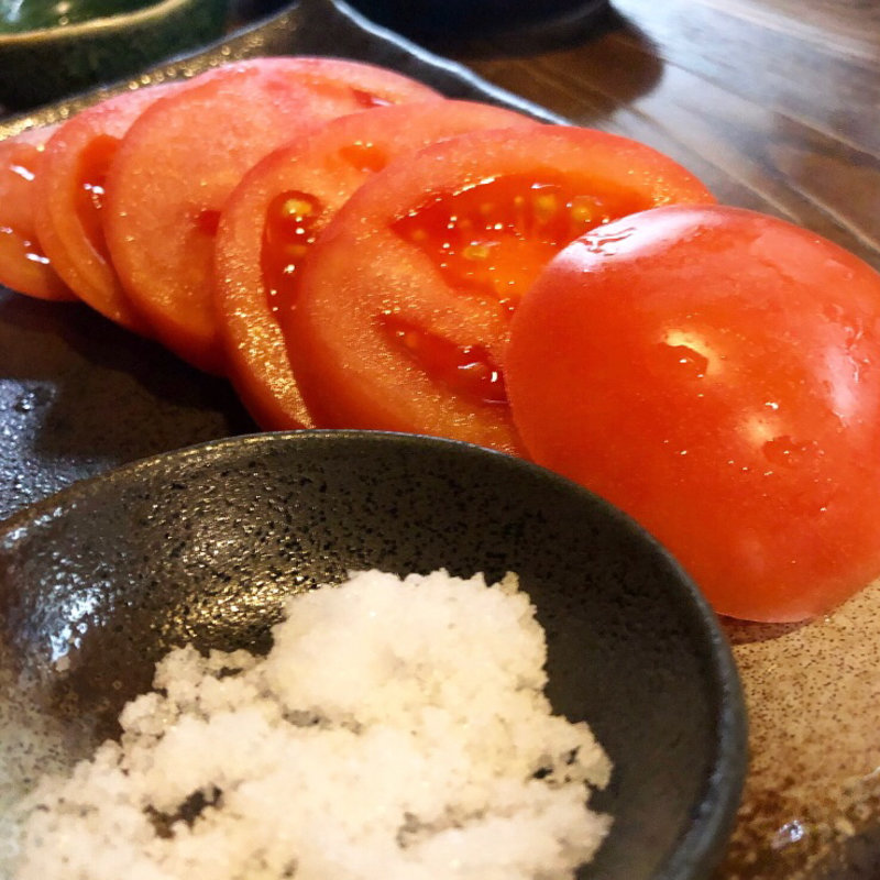 トマトスライス(炭火やきとり 恒 )