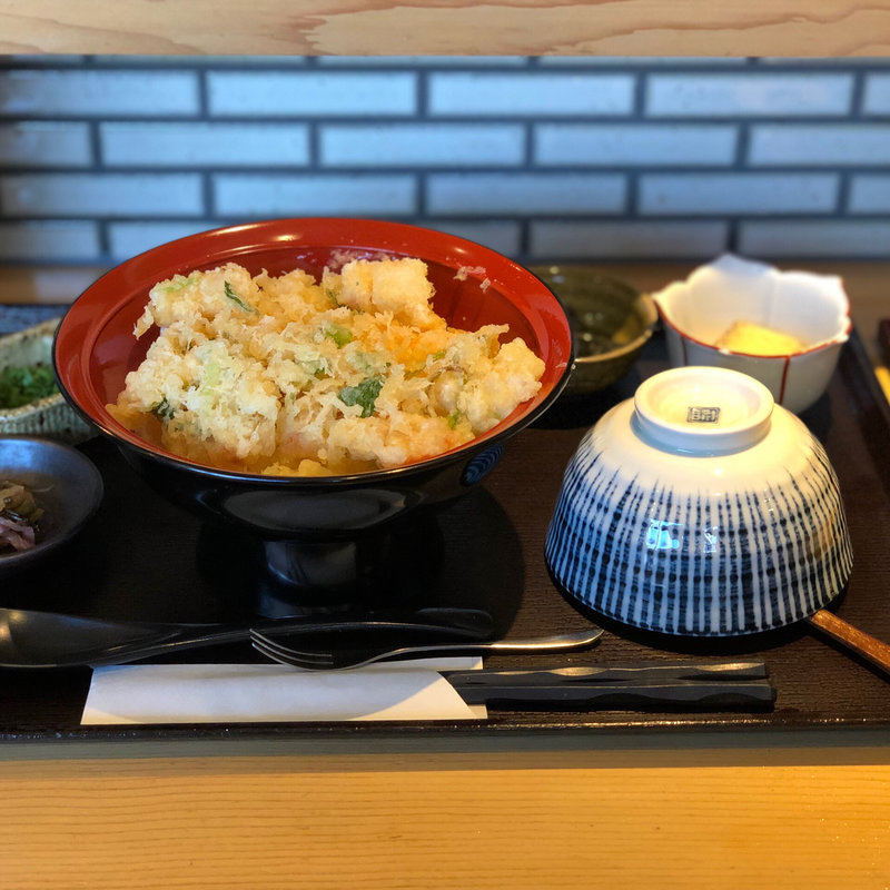 かき揚げまぶし(天どん、寿しやじま。)