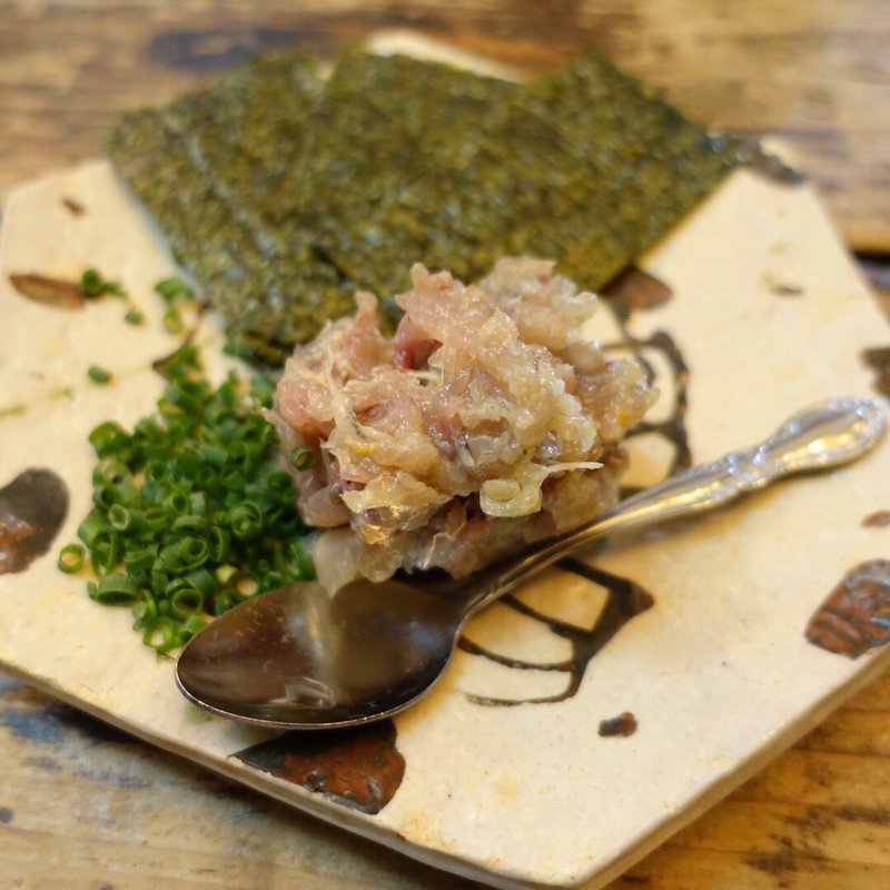 柚子なめろう(魚真 乃木坂店)