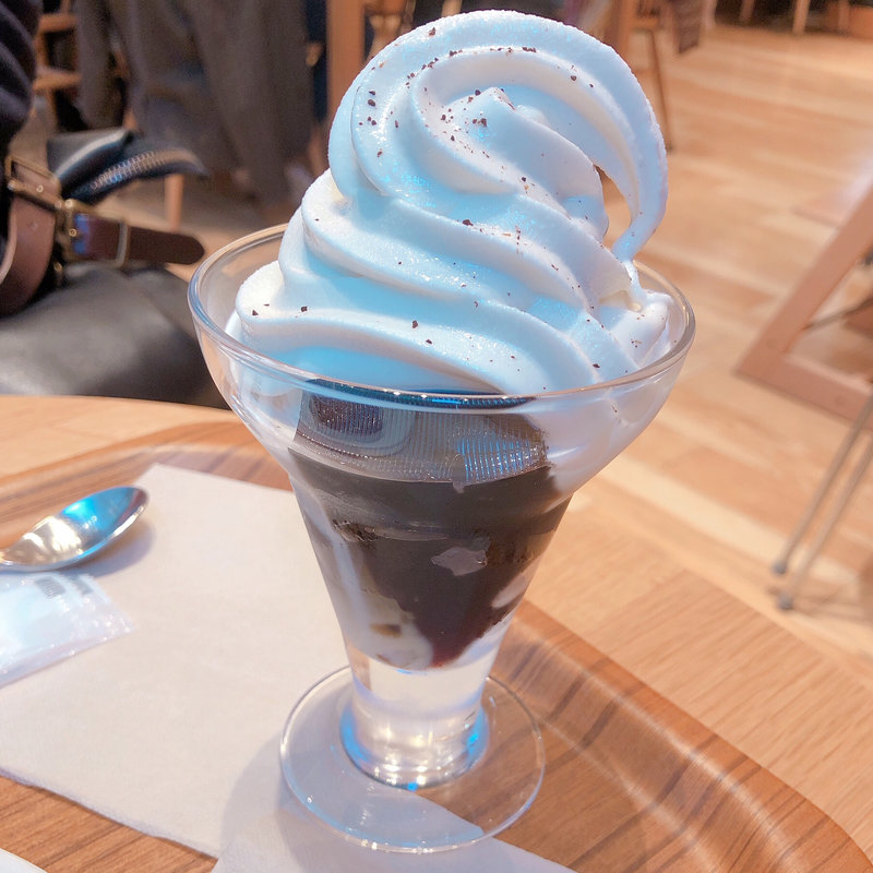 コーヒーゼリーパフェ(Café MUJI ピオレ明石)