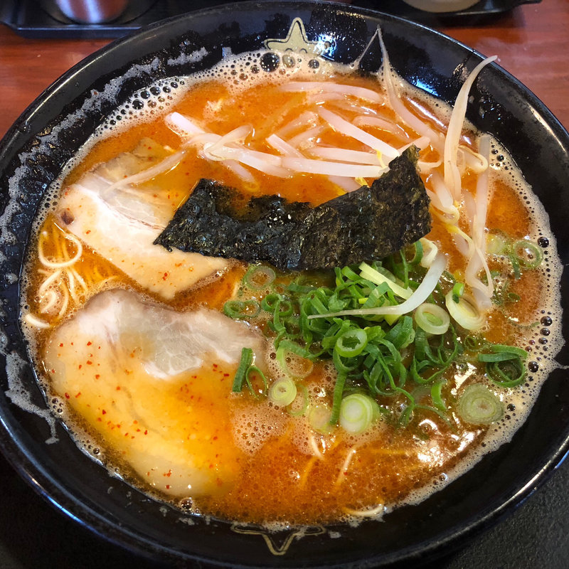 辛みそラーメン(博多ラーメン いちばん星)