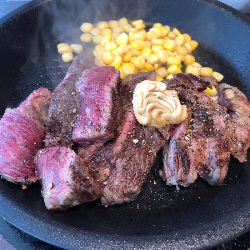 CABワイルドステーキ300g(いきなりステーキ 福岡和白店)