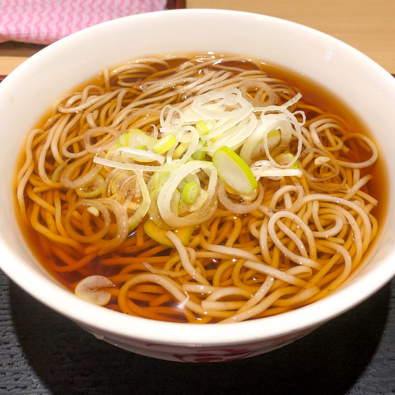 かけそば(いろり庵きらく 西日暮里)