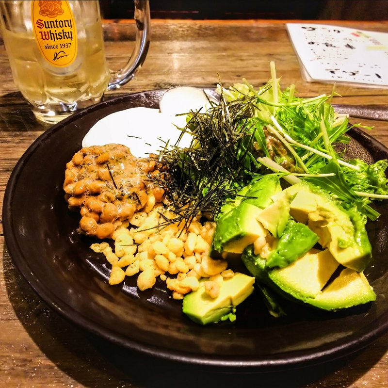 アボカドと納豆の健康サラダ(みのるん家)