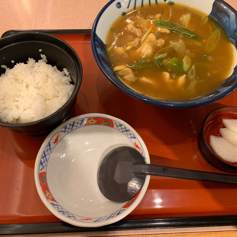 カレー蕎麦(丸まつ)