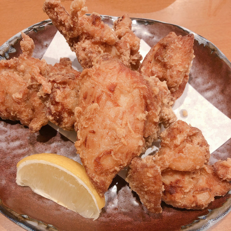 鶏の唐揚げ(三代目鳥メロ 明石駅前店)