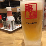生ビール(串鳥 南7条店)