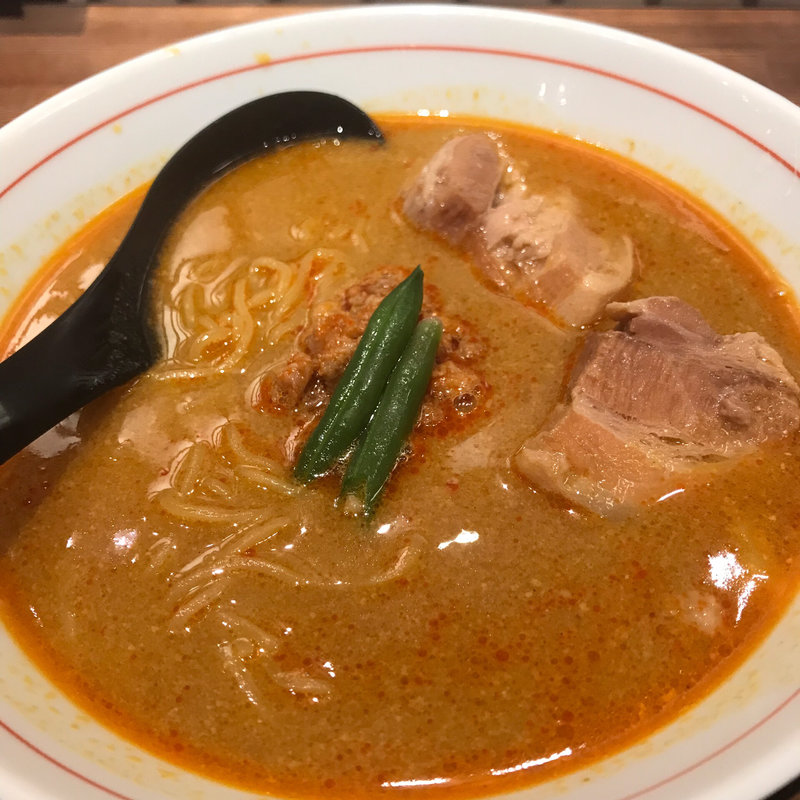 太肉チャーシューカレー坦々(虎杖)