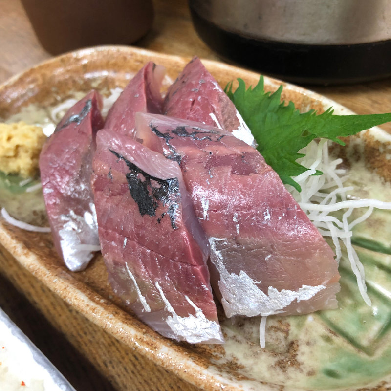 あじ刺身(魚力)