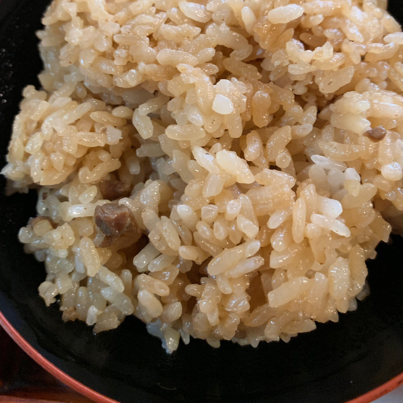 かしわご飯(手打ちそば　蕎波人 （そばんど）)