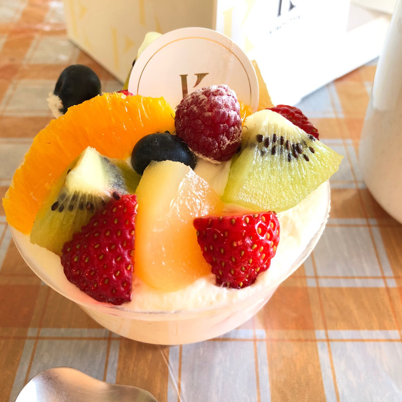 フルーツカップケーキ(きのとやカフェ)